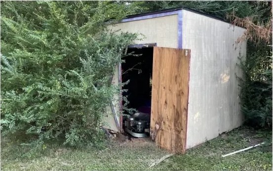 before — Shed Demolition — Baldwinsville, NY